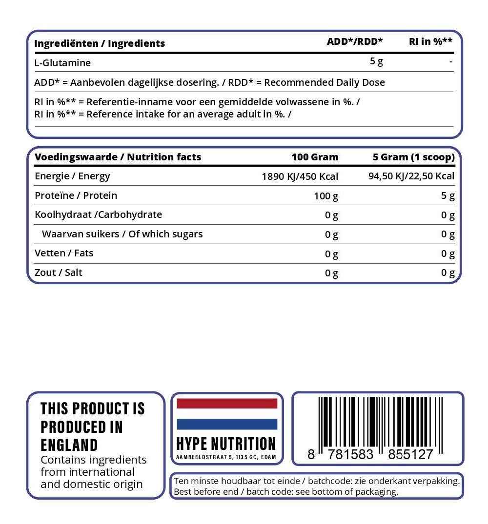 Biologische L-Glutamine