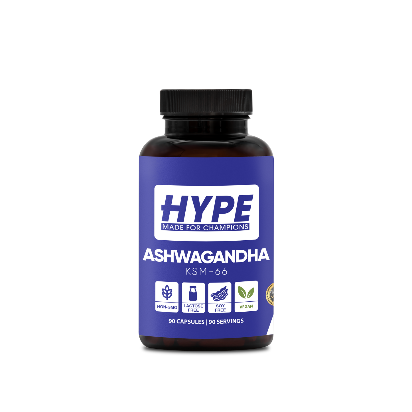Biologische Ashwagandha KSM-66 capsules voor stressvermindering en energie