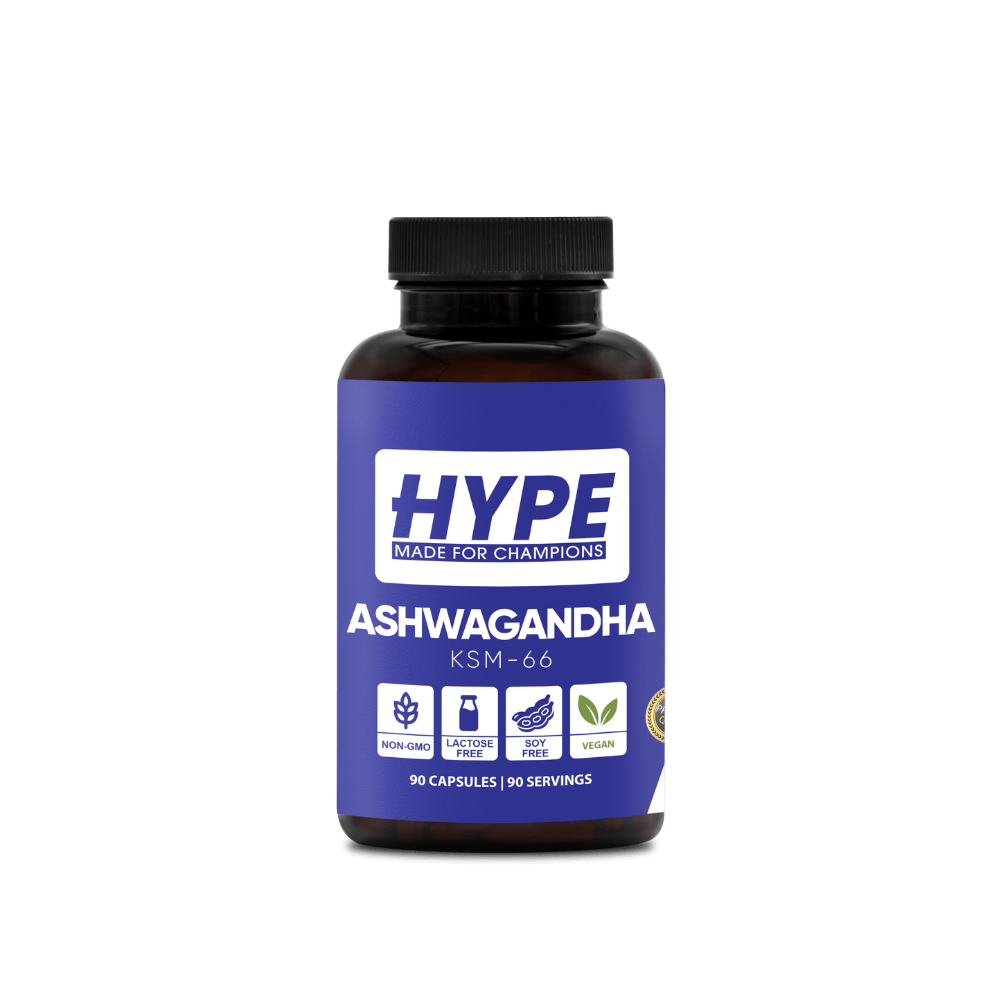 Biologische Ashwagandha KSM-66 capsules voor stressvermindering en energie