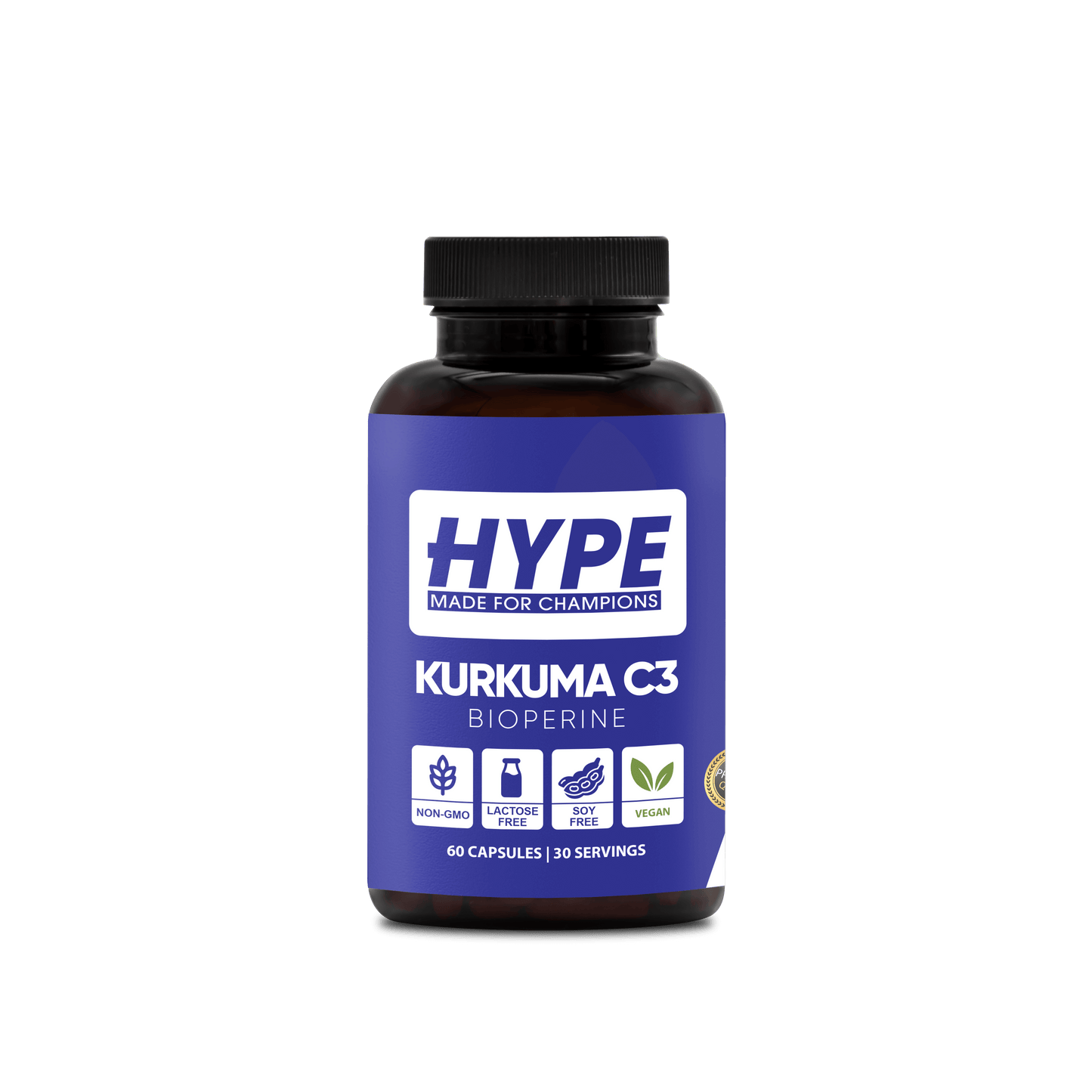 Biologische kurkuma C3 capsules voor gewrichten en ontstekingsremming