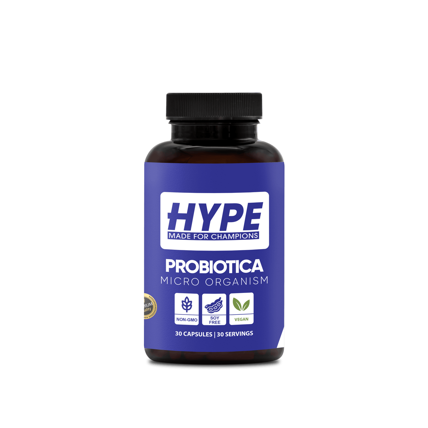 Biologische probiotica capsules voor darmgezondheid en weerstand