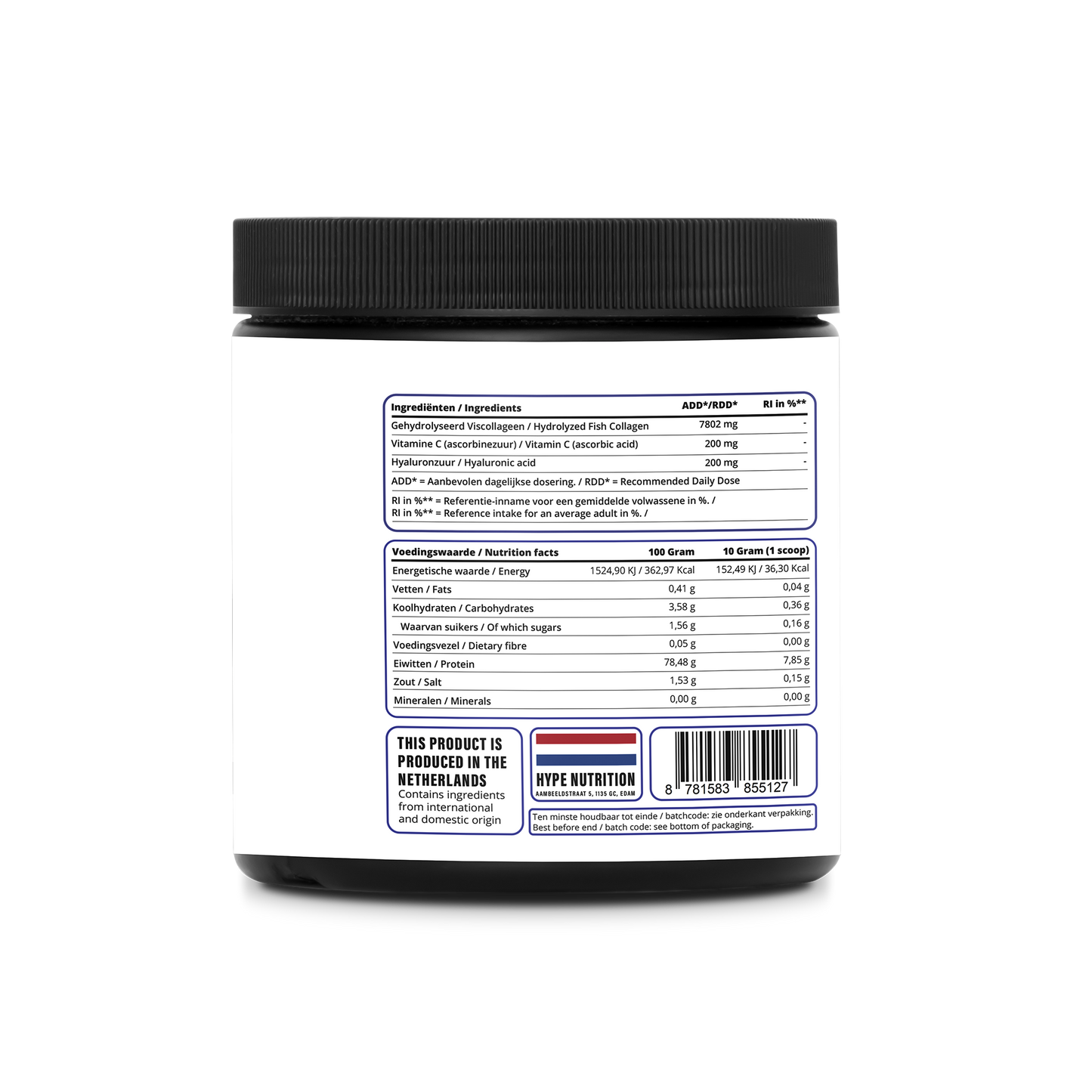 Gehydroliseerd Viscollageen + Vitamine C Passievrucht