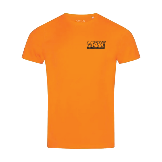 HYPE performance T-shirt oranje voor sport en comfort