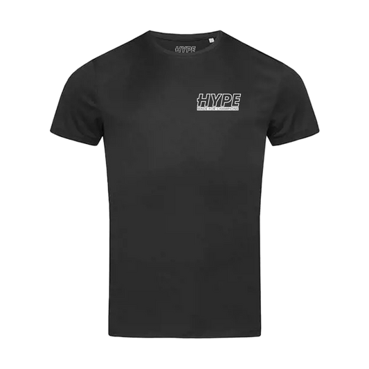 HYPE performance T-shirt zwart voor sport en comfort