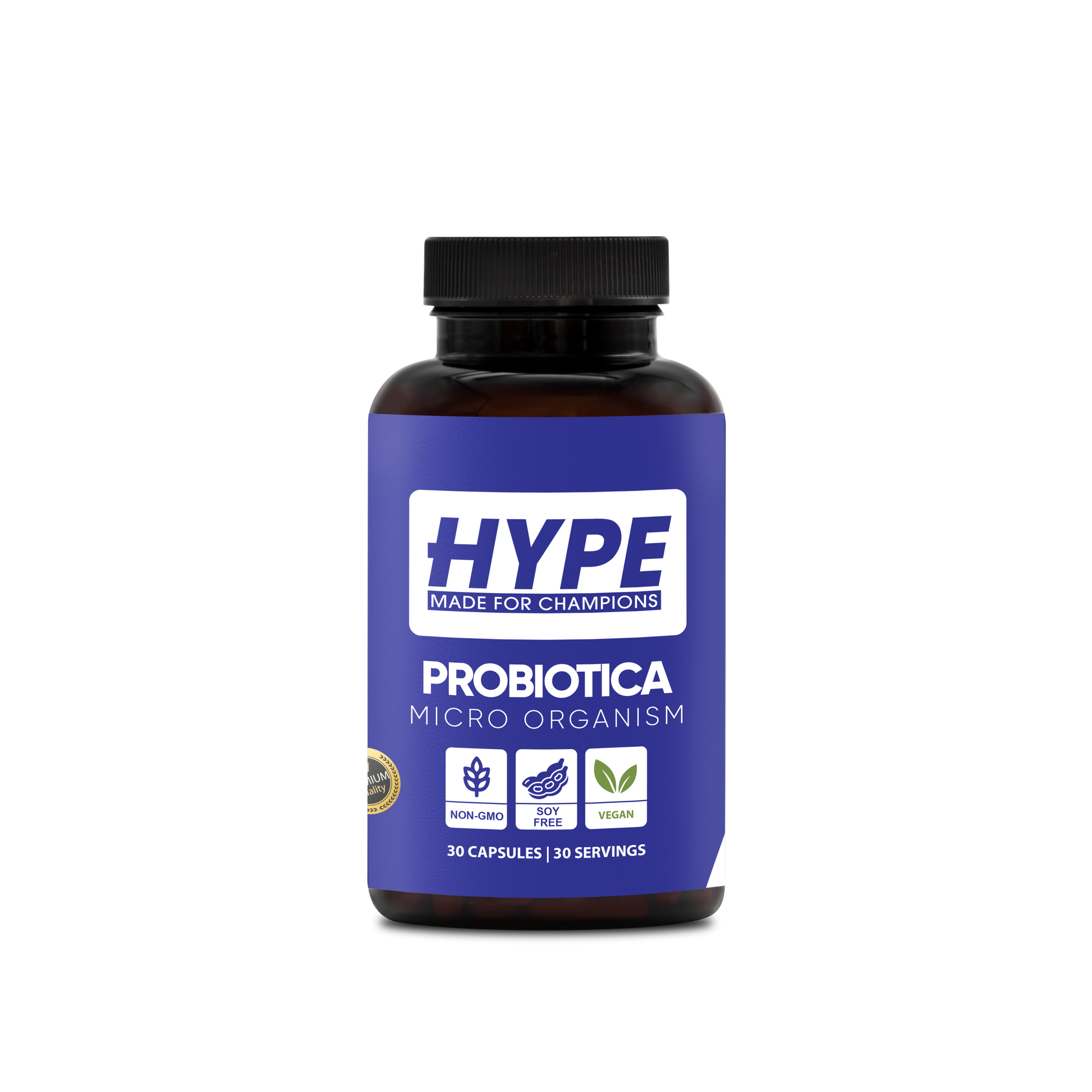Biologische probiotica capsules voor darmgezondheid en weerstand