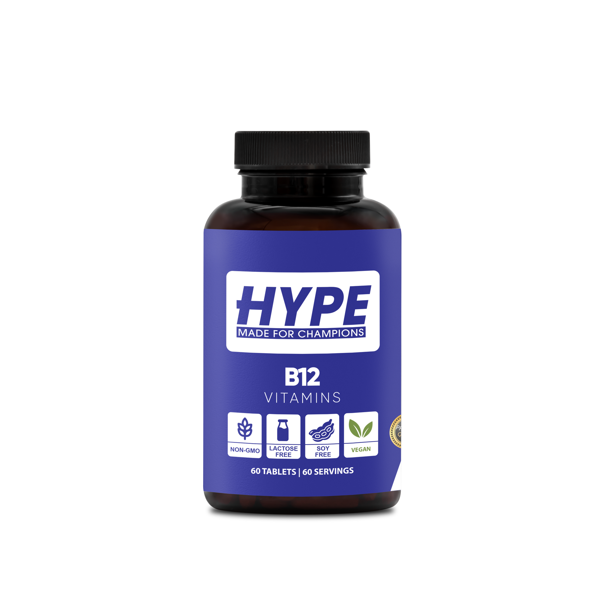 Vitamine B12 tabletten voor energie en vermindering van vermoeidheid