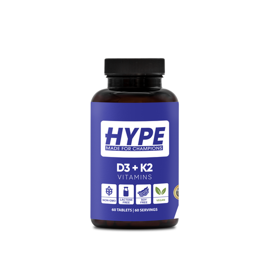 Vitamine D3 en K2 tabletten voor sterke botten en een gezond immuunsysteem